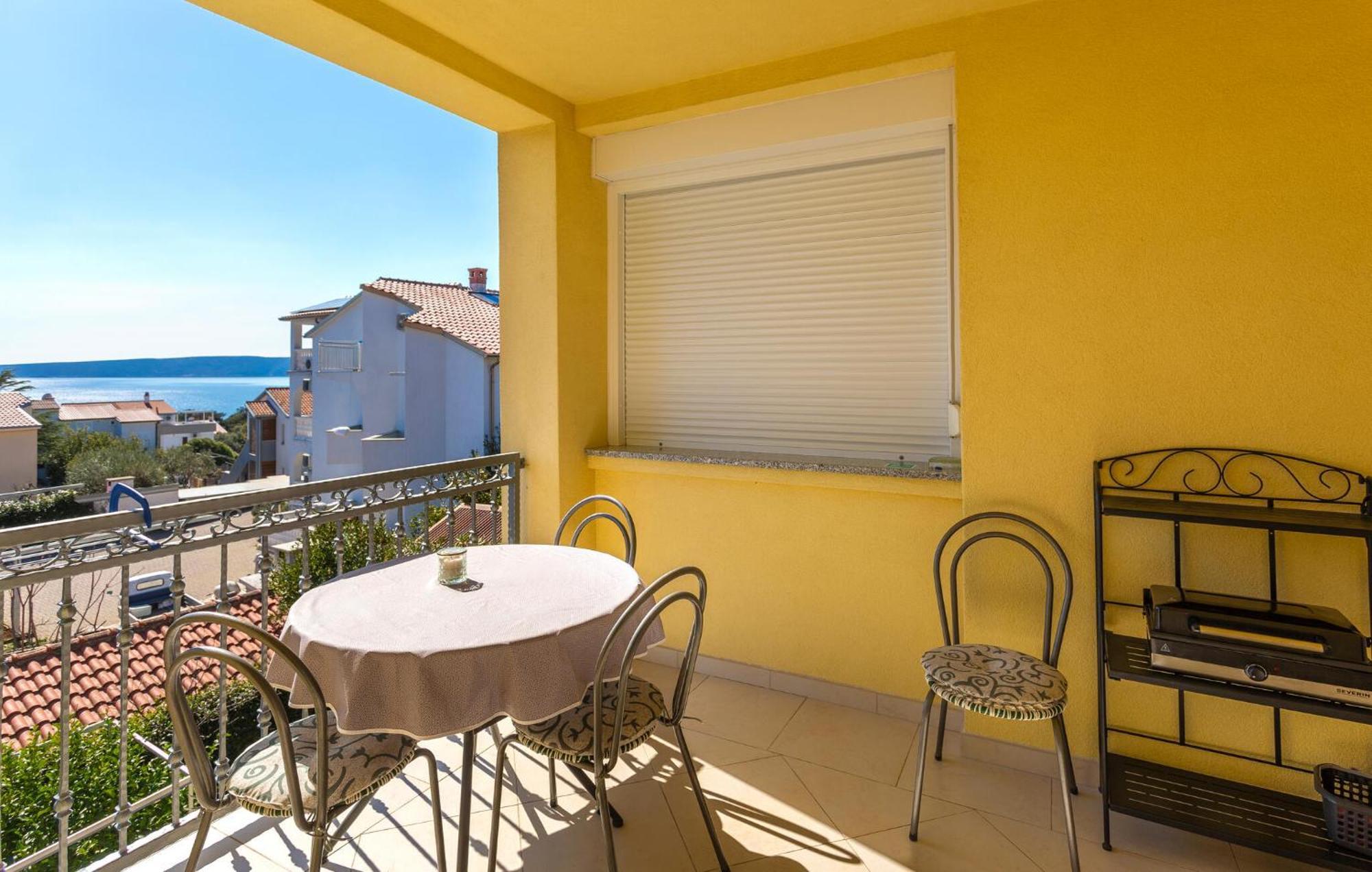 Nice Apartment In Krk With House Sea View クルク エクステリア 写真